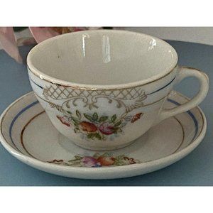 Miniature‎ Tea Cup and Saucer Pico Occupied Japan